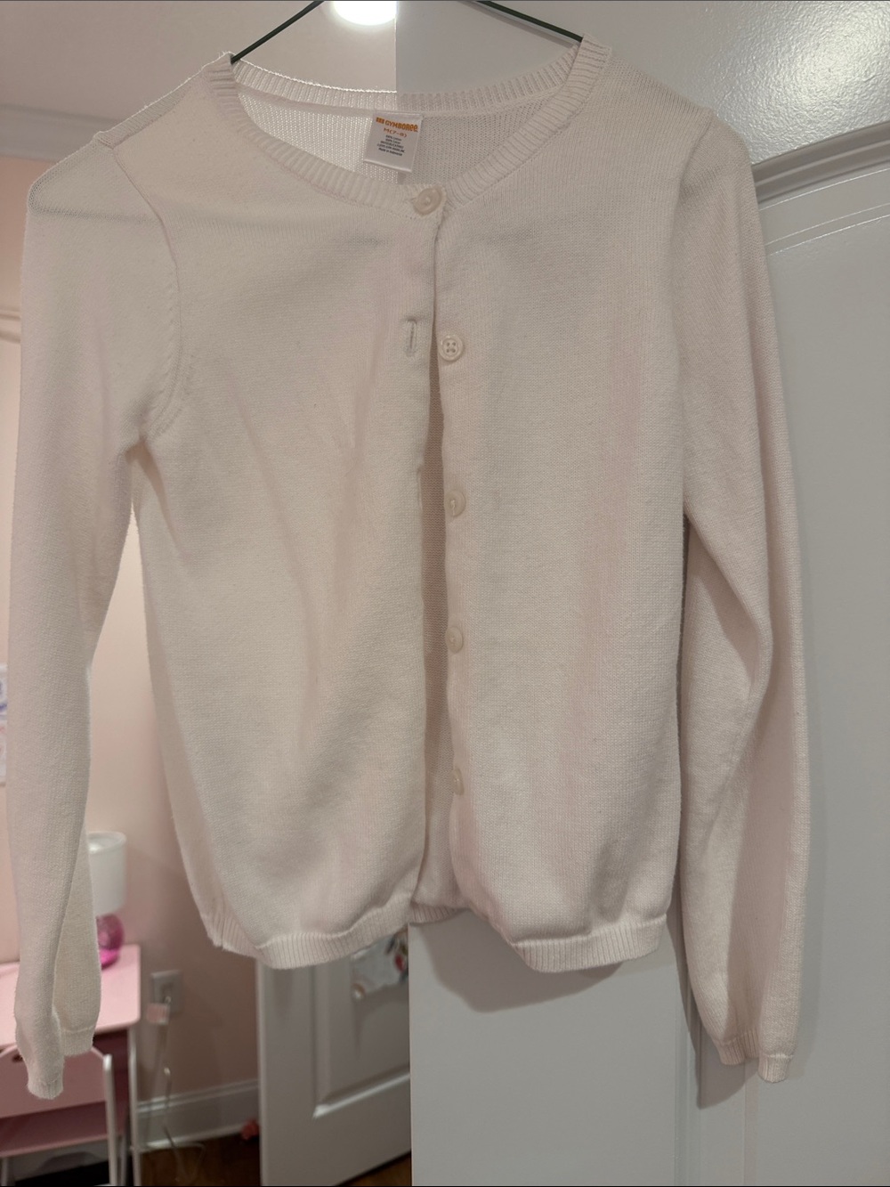 Gymboree Cream Button-Up Women’s Cardigan